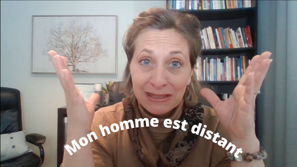 Mon homme est distant